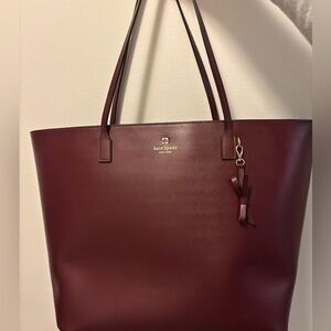Large Merlot Kate Spade Purse
